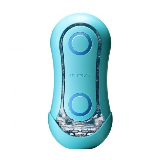 Голубой мастурбатор Tenga Flip ORB Ocean - Tenga - в Коломне купить с доставкой