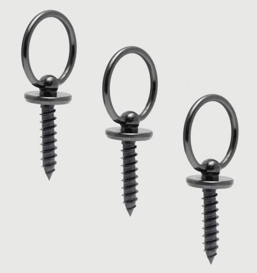 Набор из 3 колец Strap-On-Me Dildo Ring - Strap-on-me - купить с доставкой в Коломне