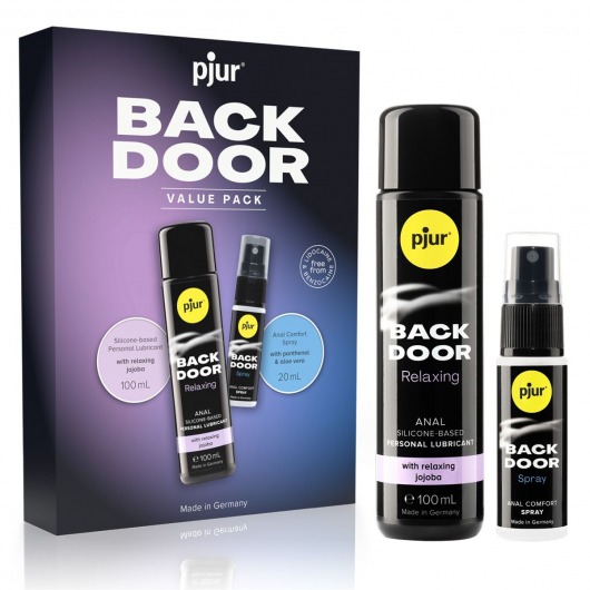 Набор для анального секса pjur Back Door Value Pack - Pjur - купить с доставкой в Коломне