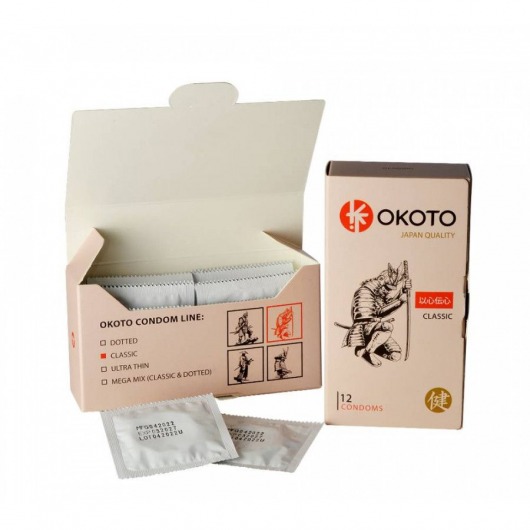 Презервативы OKOTO Classic - 12 шт. - Sitabella - купить с доставкой в Коломне