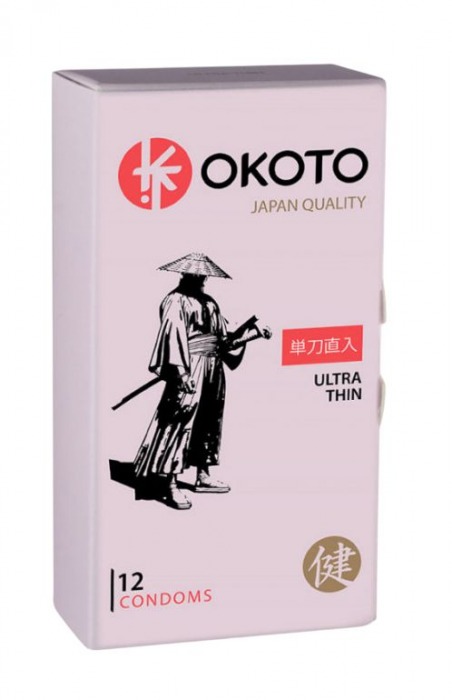 Тонкие презервативы OKOTO Ultra Thin - 12 шт. - Sitabella - купить с доставкой в Коломне