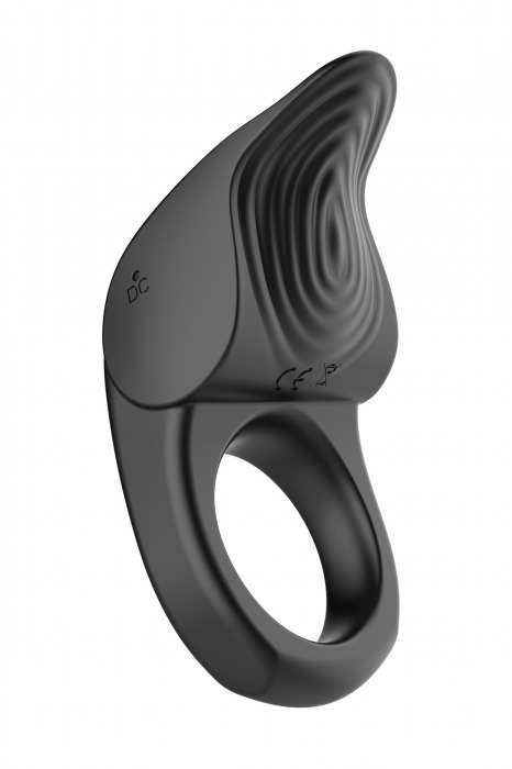 Черное эрекционное виброкольцо Vibro Lust Ring - MALESATION - в Коломне купить с доставкой