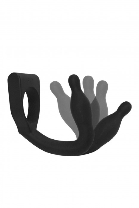 Эрекционное кольцо с вибровтулкой Discovery - MALESATION - в Коломне купить с доставкой