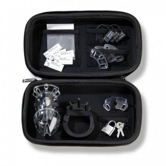 Мужской пояс верности Pubic Enemy No1 Silver Edition - MyStim - купить с доставкой в Коломне