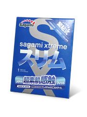 Презерватив Sagami Xtreme FEEL FIT 3D - 1 шт. - Sagami - купить с доставкой в Коломне
