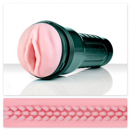 Мастурбатор-вагина Fleshlight - Vibro Pink Lady Touch с вибрацией - Fleshlight - в Коломне купить с доставкой