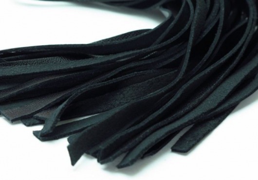 Нежная плеть с красным мехом BDSM Light - 43 см. - БДСМ Арсенал - купить с доставкой в Коломне