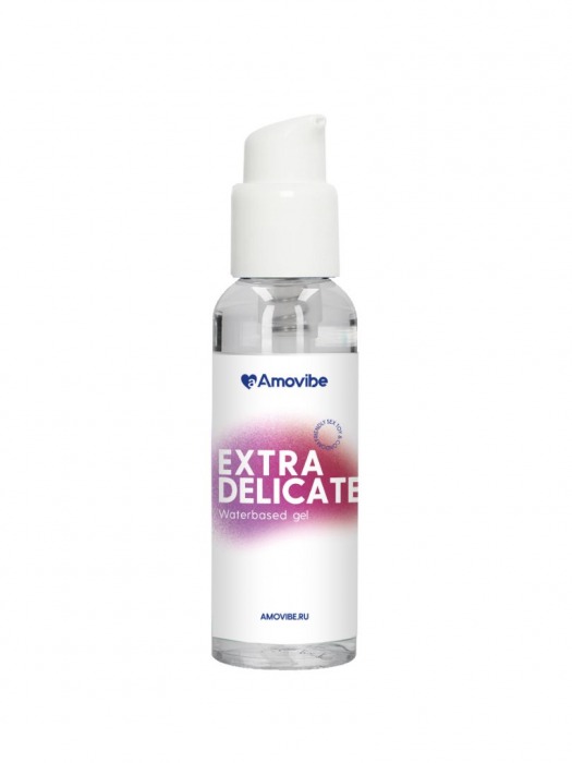 Гель на водной основе Amovibe Extra Delicate - 50 мл. - Amovibe - купить с доставкой в Коломне