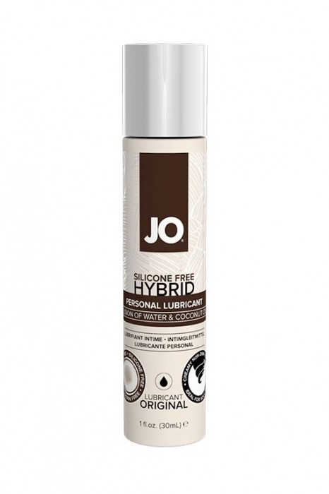 Водно-масляный лубрикант JO Silicon free Hybrid Lubricant ORIGINAL- 30 мл. - System JO - купить с доставкой в Коломне