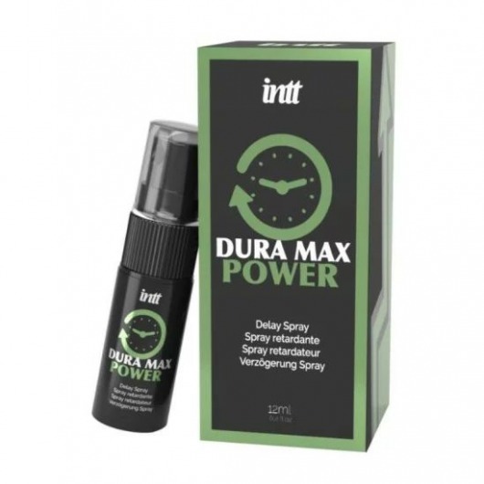 Пролонгирующий спрей Dura Max - 12 мл. - INTT - купить с доставкой в Коломне
