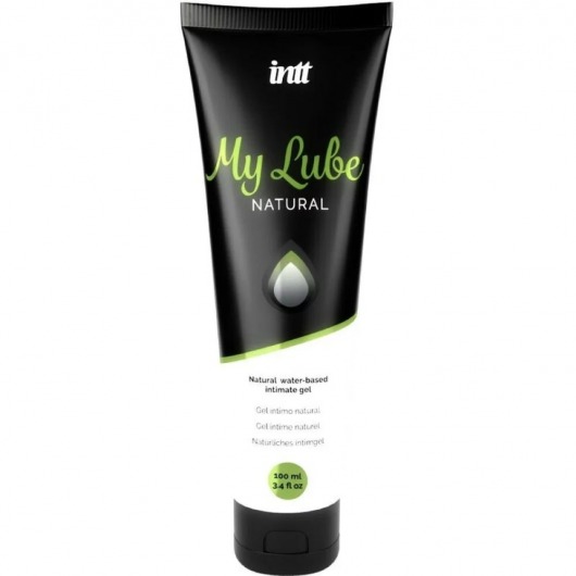 Увлажняющий гель-лубрикант на водной основе  для тела My Lube Natural - 100 мл. - INTT - купить с доставкой в Коломне