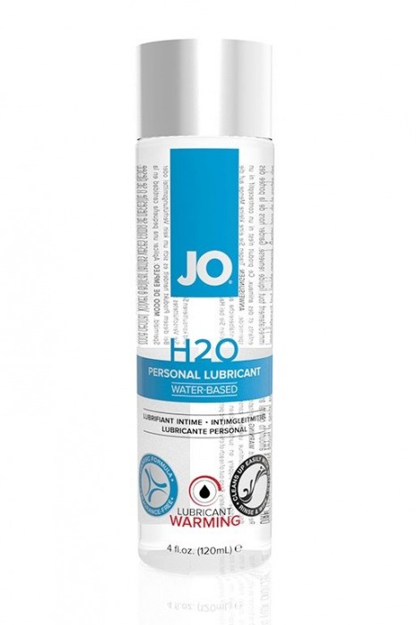 Возбуждающий лубрикант на водной основе JO Personal Lubricant H2O Warming - 120 мл. - System JO - купить с доставкой в Коломне