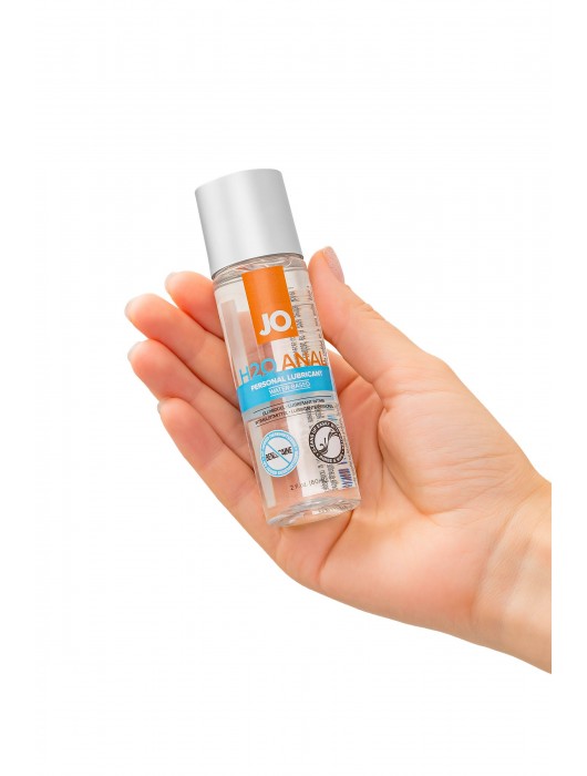 Анальный лубрикант на водной основе JO Anal H2O - 60 мл. - System JO - купить с доставкой в Коломне