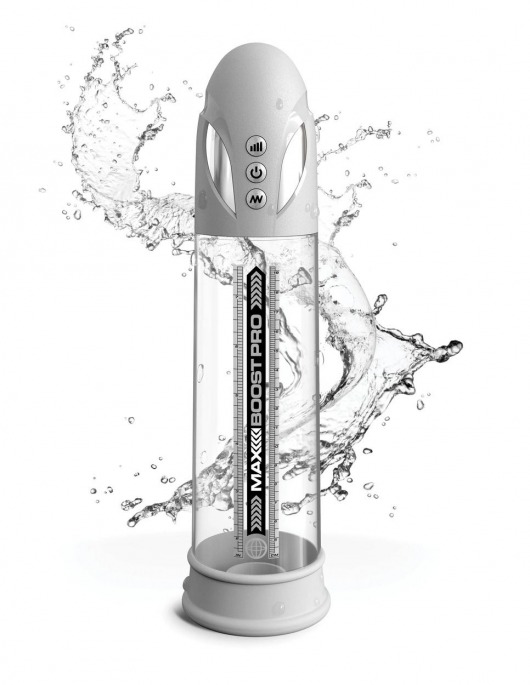 Белая вакуумная автоматическая помпа Max Boost Pro Flow - Pipedream - в Коломне купить с доставкой