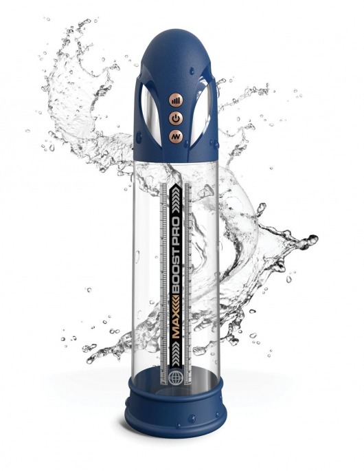 Синяя вакуумная автоматическая помпа Max Boost Pro Flow - Pipedream - в Коломне купить с доставкой