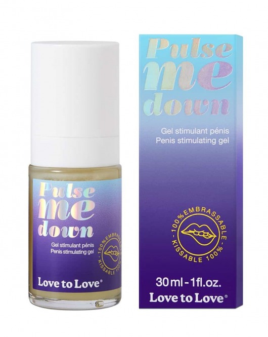 Стимулирующий гель для пениса Pulse Me Down - 30 мл. - Love to Love - купить с доставкой в Коломне