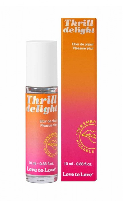 Возбуждающий гель Thrill Delight - 10 мл. - Love to Love - купить с доставкой в Коломне