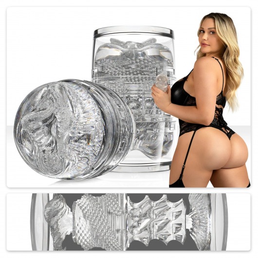 Прозрачный двусторонний мастурбатор Fleshlight Quickshot Mia Malkova - Fleshlight - в Коломне купить с доставкой