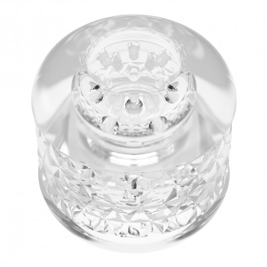 Прозрачный сквозной мастурбатор Crystle - Baile - в Коломне купить с доставкой