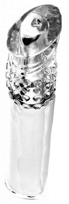 Прозрачная насадка-удлинитель Perfect Sleeve - 19 см. - Boys of Toys - в Коломне купить с доставкой