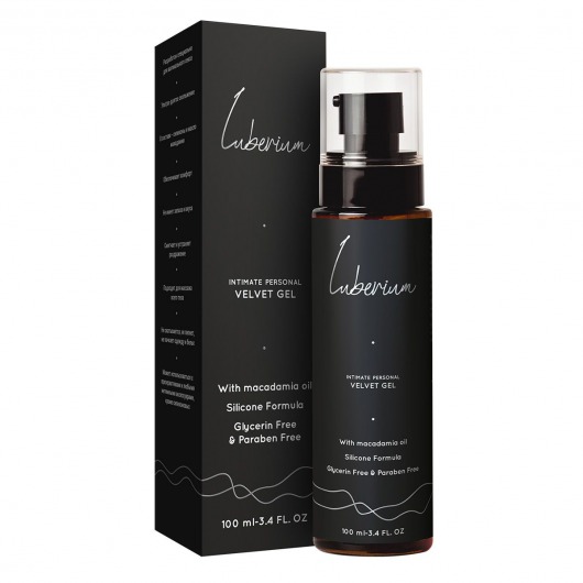 Интимный гель на силиконовой основе с маслом макадамии Luberium Velvel Gel - 100 мл. - Luberium - купить с доставкой в Коломне