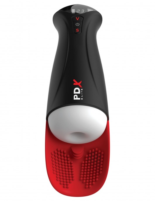Мастурбатор в колбе с вибрацией Fuck-O-Matic Pro XL - Pipedream - в Коломне купить с доставкой
