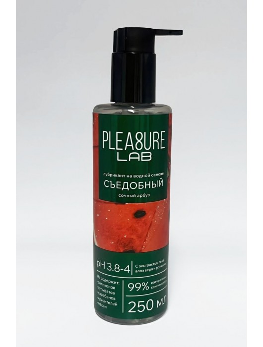 Лубрикант на водной основе Pleasure Lab с ароматом арбуза - 250 мл. - Pleasure Lab - купить с доставкой в Коломне