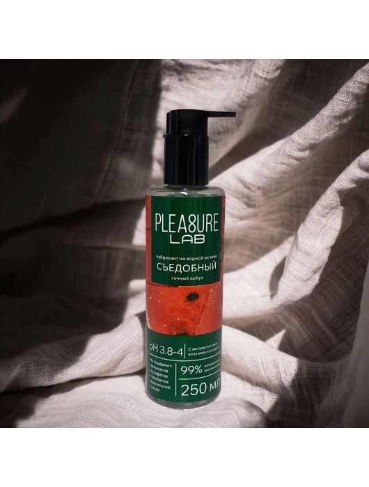 Лубрикант на водной основе Pleasure Lab с ароматом арбуза - 250 мл. - Pleasure Lab - купить с доставкой в Коломне