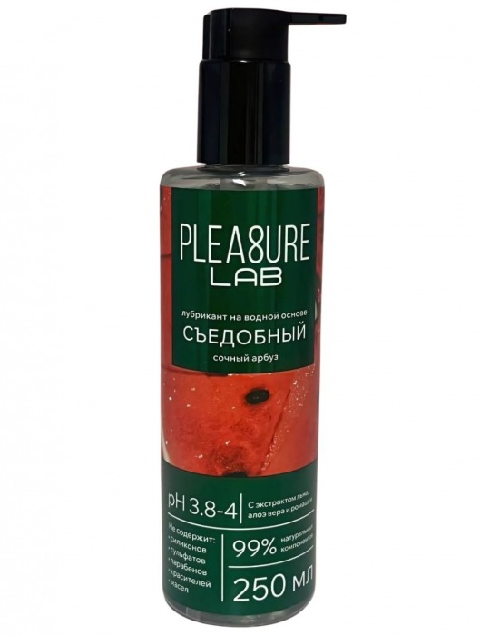 Лубрикант на водной основе Pleasure Lab с ароматом арбуза - 250 мл. - Pleasure Lab - купить с доставкой в Коломне