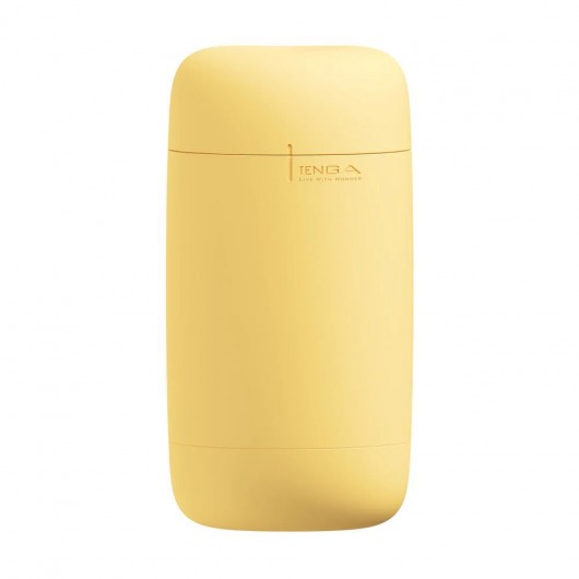 Желтый мастурбатор Tenga Puffy - Tenga - в Коломне купить с доставкой