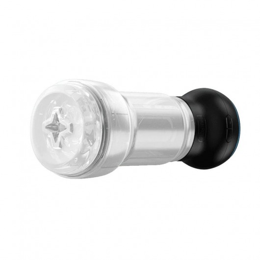 Набор PowerBlow   Feel Pocket Stroker Crystal: мастурбатор и интерактивная насадка - Kiiroo - в Коломне купить с доставкой