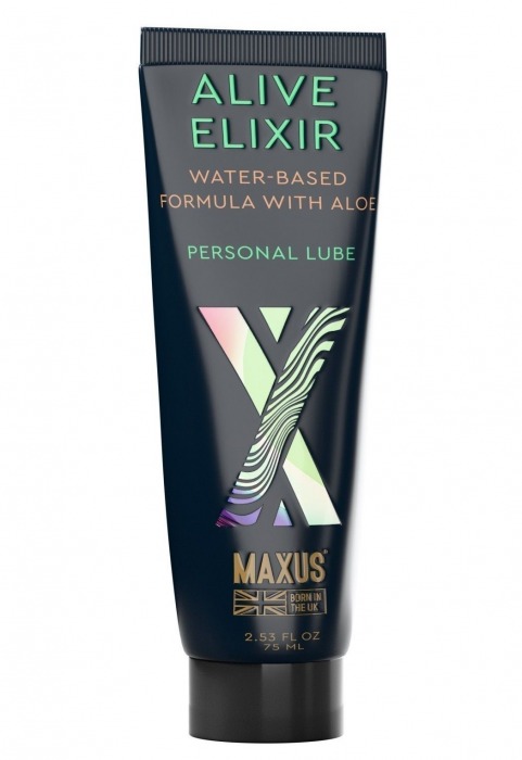 Интимный гель на водной основе MAXUS Alive Elixir - 75 мл. - Maxus - купить с доставкой в Коломне