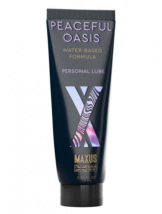 Интимный гель на водной основе MAXUS Peaceful Oasis - 75 мл. - Maxus - купить с доставкой в Коломне