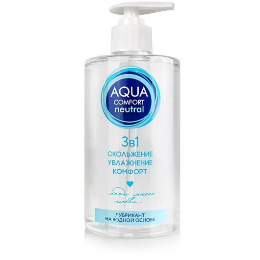 Лубрикант на водной основе Aqua Comfort Neutral - 440 гр. - Биоритм - купить с доставкой в Коломне