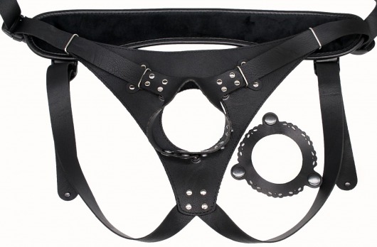 Пояс Hard Brutal для больших насадок - LOVETOY (А-Полимер) - купить с доставкой в Коломне