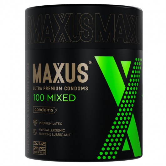 Презервативы MAXUS Mixed - 100 шт. - Maxus - купить с доставкой в Коломне