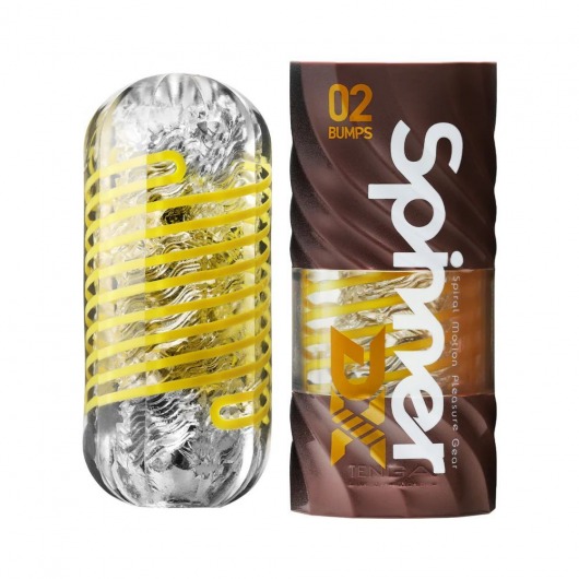 Мастурбатор Tenga Spinner DX 02 Bumps - Tenga - в Коломне купить с доставкой