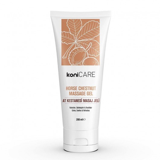 Расслабляющий массажный гель Konicare Horse Chestnut Massage Gel - 200 мл. - KoniCARE - купить с доставкой в Коломне