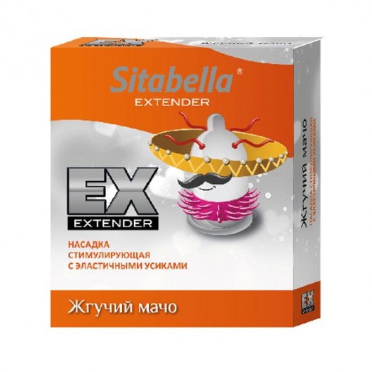 Стимулирующая насадка Sitabella Extender  Жгучий мачо - Sitabella - купить с доставкой в Коломне