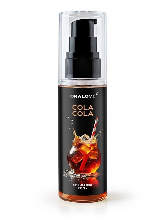 Съедобная смазка на водной основе с ароматом колы - 60 гр. - Биоритм - купить с доставкой в Коломне