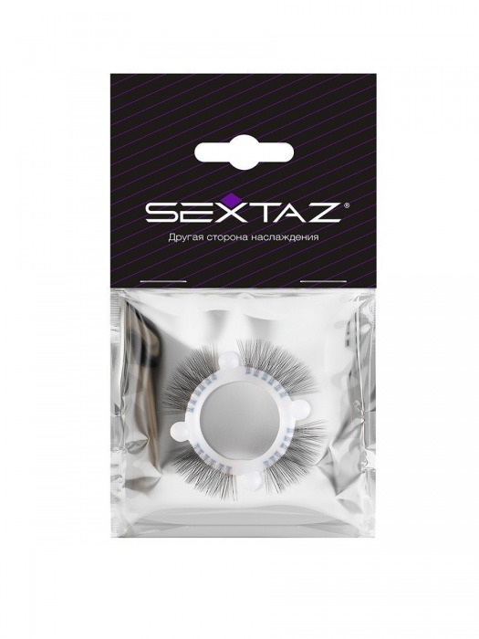 Эластичное кольцо с «ресничками» и 4 шариками - Sextaz - в Коломне купить с доставкой