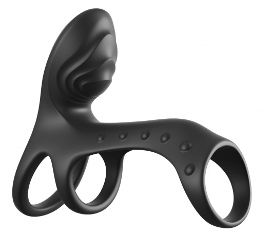 Черная насадка на пенис Ultimate Couples Cage Pro - Pipedream - в Коломне купить с доставкой