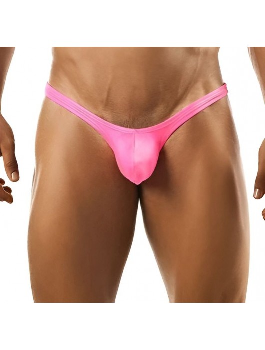Ярко-розовые сексуальные трусы-стринги - Romeo Rossi купить с доставкой