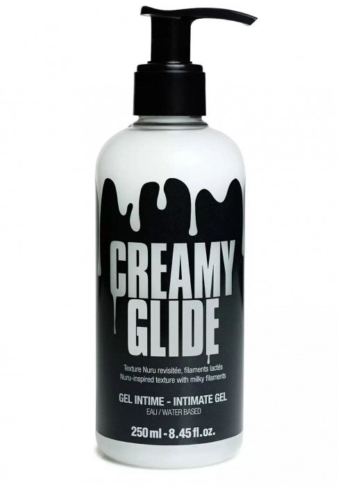 Лубрикант на водной основе Creamy Glide с консистенцией спермы - 250 мл. - Strap-on-me - купить с доставкой в Коломне