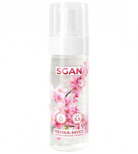 Пенка-мусс для интимной гигиены SGAN с пребиотиками - 150 мл. - SGAN - купить с доставкой в Коломне