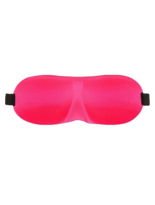 Розовая глухая маска на резинке - Sitabella - купить с доставкой в Коломне