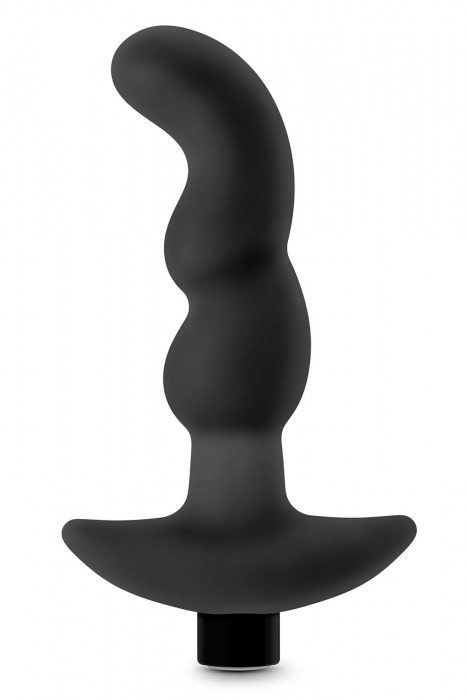 Черный вибромассажер простаты Prostate Massager 03 - 15,2 см. - Blush Novelties - в Коломне купить с доставкой