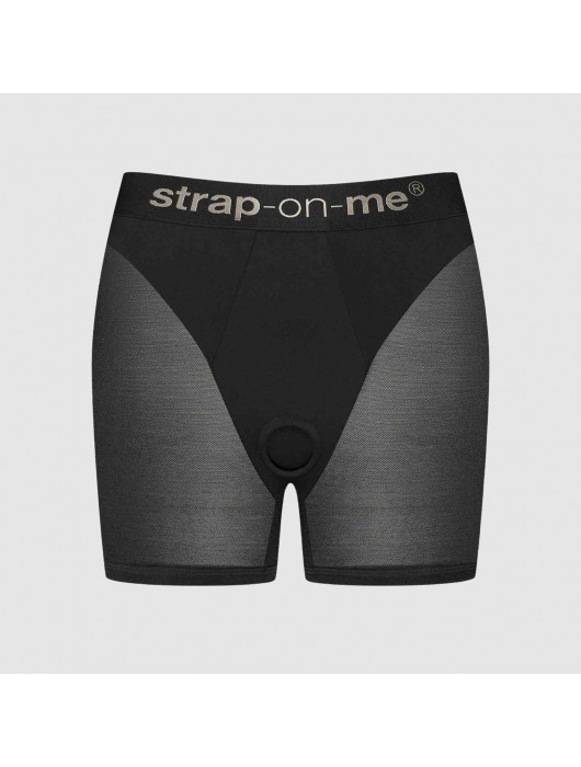 Трусики-шорты для фиксации насадок Strap-on-me Harness Lingerie Halo - size S - Strap-on-me - купить с доставкой в Коломне