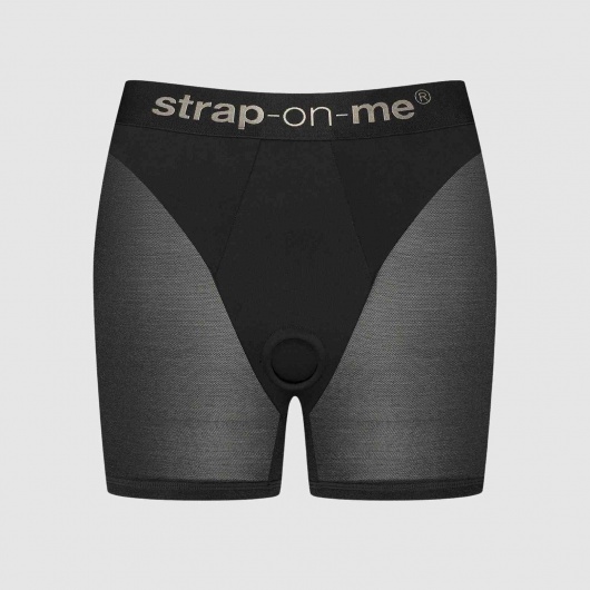 Трусики-шорты для фиксации насадок Strap-on-me Harness Lingerie Halo - size L - Strap-on-me - купить с доставкой в Коломне