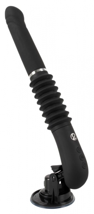 Черная секс-машина с пультом ДУ RC Fucking Machine 2.0 - Orion - купить с доставкой в Коломне